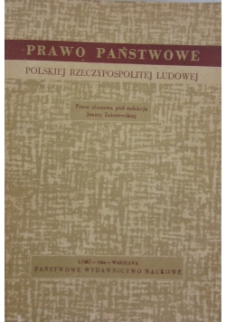 Prawo państwowe Polskiej Rzeczypospolitej Ludowej