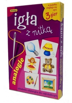 Układanka edukacyjna - Igła z nitką