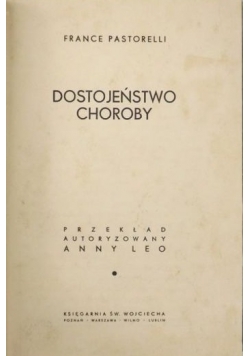 Dostojeństwo choroby