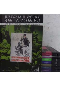 Historia II wojny światowej,zestaw 8 książek