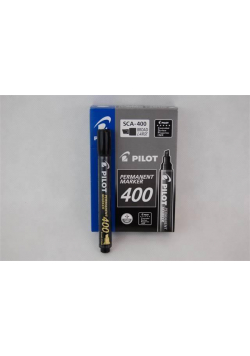 Marker permanentny SCA-400 czarny (12szt) PILOT