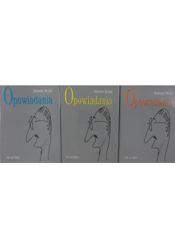 Opowiadania, 3 tomy