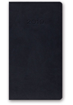 Kalendarz 2019 11T A6 kieszonkowy granatowy vivella