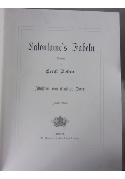 Lafontaine's Fabeln
