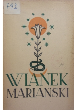 Wianek mariański, 1939 r.