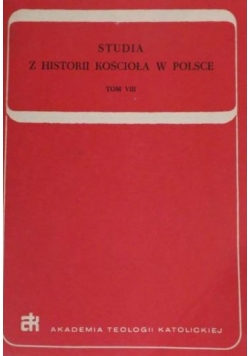 Studia z historii Kościoła w Polsce, T. VIII