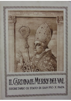 Il Cardinale Raffaele Merry del Wal 1933 r.