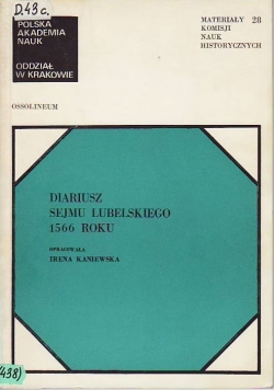 Diariusz Sejmu Lubelskiego 1566 roku