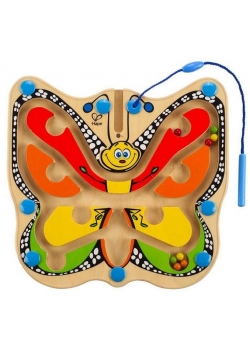 Drewniany labirynt - Motyl