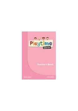 Playtime starter, Teacher's book
