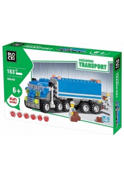 Klocki Blocki Transport Ciężarówki Tir