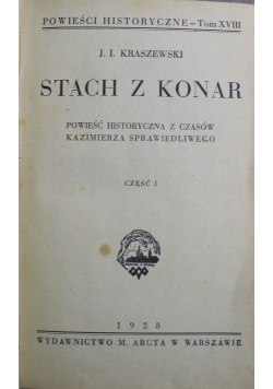 Stach z Konar 4 części 1928 r.