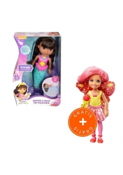 Dora Magiczna pływaczka Syrenka + Chelsea GRATIS