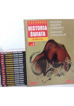Ilustrowana historia świata zestaw 18 książek
