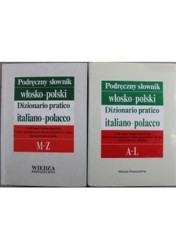 Podręczny słownik Włosko Polski  tom 1 i 2