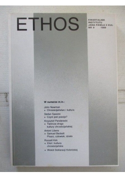 Ethos, kwartalnik, nr 8, 1989 r.