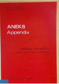 Aneks Appendix