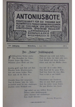 Antoniusbote, 1908 r.