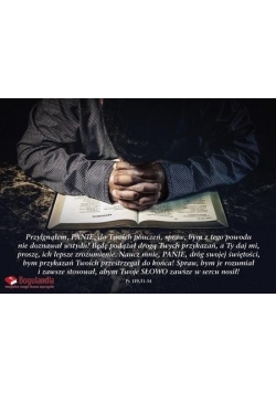 Kartka 25 - Przylgnąłem, PANIE do Twoich...