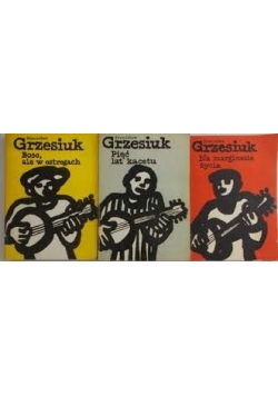 Grzesiuk, zestaw 3 książek