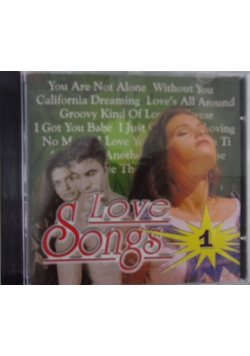 Love songs 1, płyta CD