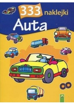 333 naklejki. Auta