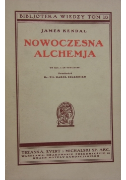 Nowoczesna Alchemja, 1938r.