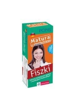 Fiszki 3000 słów Niemiecki na maturę PONS