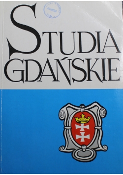 Studia gdańskie Tom XIII