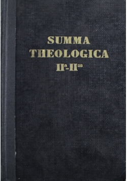 Summa Theologica II 1928 r.