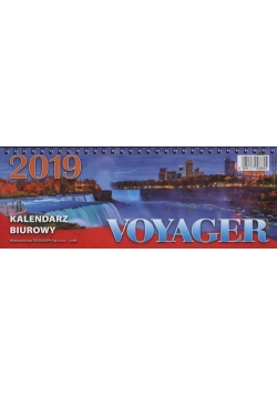 Kalendarz 2019 Voyager granatowy