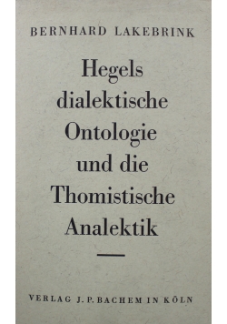 Hegels dialektische Ontologie