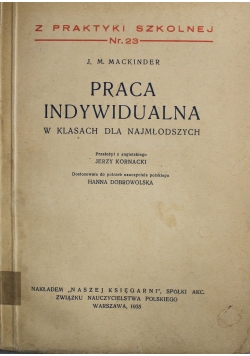 Praca Indywidualna 1935 r.