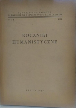 Roczniki humanistyczne