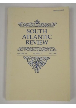 South Atlantic Review. Vol. 59. No. 2 1994