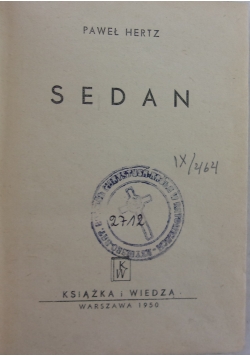 Sedan , 1950r.