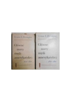 Główne nurty myśli amerykańskiej 1800-1860, 1620-1800