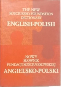 Nowy słownik fundacji kościuszkowskiej angielsko-polski, zestaw 2 książek