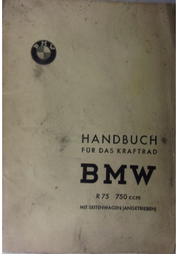 Handbuch fur das Kraftrad BMW