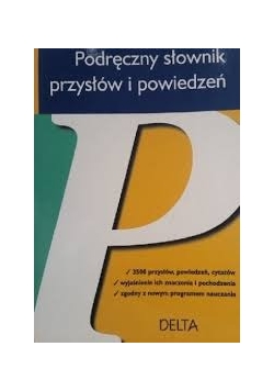 Podręczny słownik przysłów i powiedzeń
