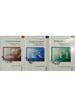 Przystępny kurs statystyki, Tom od I do III