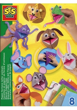 Zabawa kreatywna Origami papierowe zwierzątka