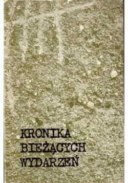 Kronika bieżących wydarzeń Tom II
