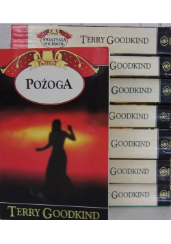 Terry Goodkind,zestaw  8 książek