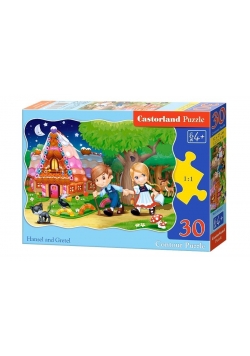 Puzzle 30 Jaś i Małgosia CASTOR