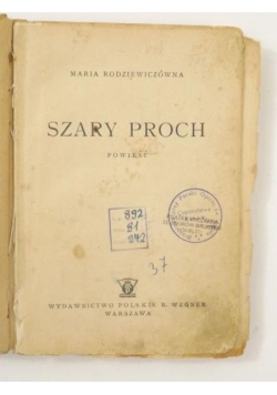 Szary proch, 1947 r.
