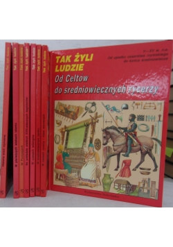 Seria Tak żyli ludzie, 8 książek