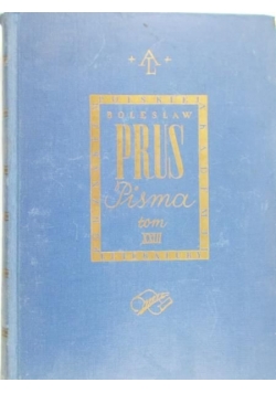 Pisma,Tom XXII, 1936 r.