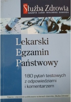 Lekarski egzamin państwowy