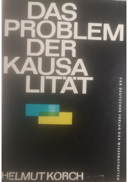 Das problem der kausalitat